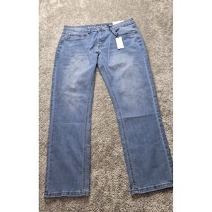 American Rag Mens 36x30 Comfort Stretch Slim Fit Canton Blue Jeans NWT